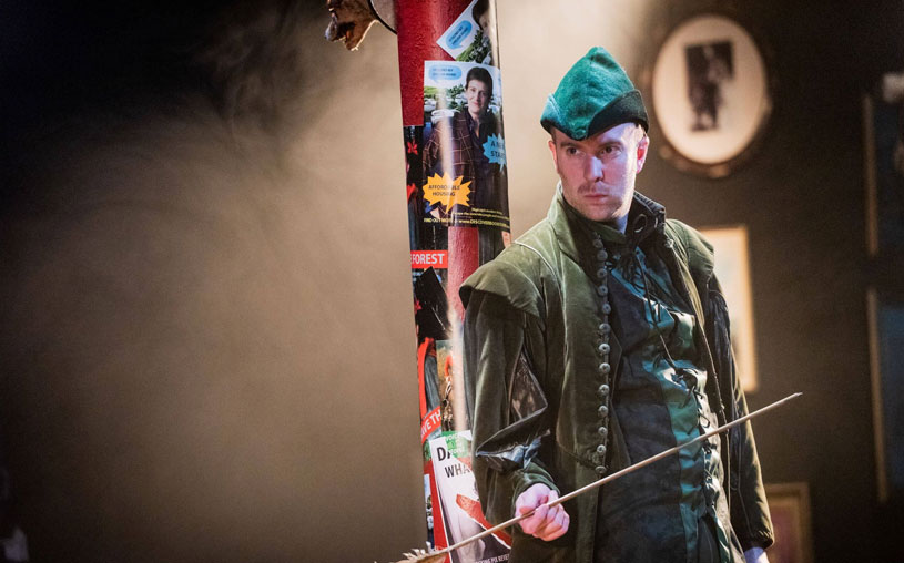 Polly Graham directs Robin Hood with Nicholas Merryweather